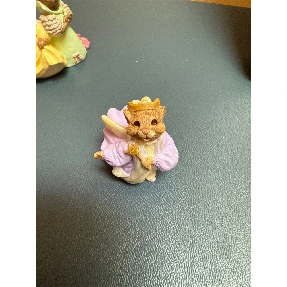 Charming Tails Dean Griff Mouse Figurines Fairy Godmother Ballroom Dancers Set 2